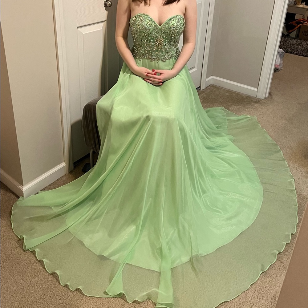 Mint Green Alyce Formal